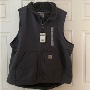 New Carhartt Sherpa Vest